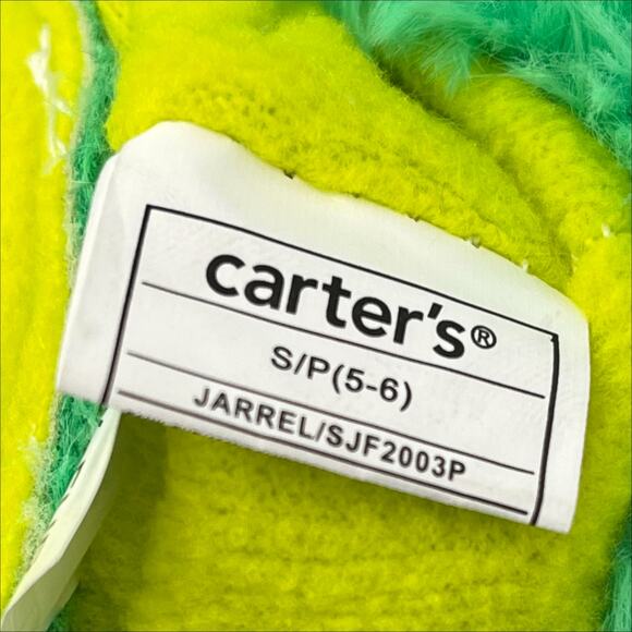 Simple Joys by Carter Jarrell Fuzzy Slipper in Green Size S(5-6) - Picture 11 of 11